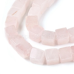 Природного розового кварца нитей бисера G-T139-6x6-05A