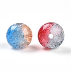Окрашенные в духовке имитация нефрита стеклянные бусины DGLA-S115-10mm-MY