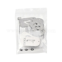 10 Stück 10 Stile 304 Edelstahlanhänger&nbsp;STAS-FS0002-17G