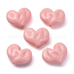 Непрозрачные акриловые бусины OACR-Z013-33F