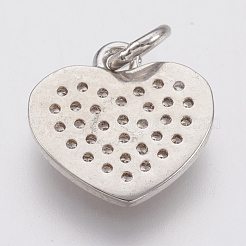 Латунные микро проложить кубического циркония подвески&nbsp;ZIRC-F083-003P-RS