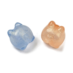 Светящиеся прозрачные акриловые бусины&nbsp;OACR-B031-20