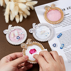 4 шт. 4-цветная палитра из сплава и смолы&nbsp;MRMJ-FH0001-54