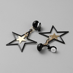 Латуни клипсы EJEW-WH0019-29EB