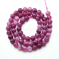 Природного кварца нитей бисера&nbsp;G-N355-6mm-43