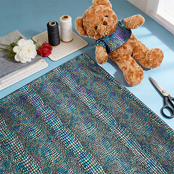 Elastisches Polyestergewebe mit Krokodilmuster&nbsp;DIY-PH0036-91B