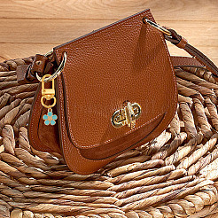 24шт 6 цвета сплава эмали кулон украшения HJEW-GO00007