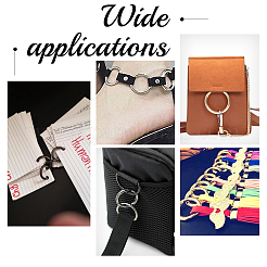 20 шт. 5-х стильное кольцо из сплава для пружинного затвора PALLOY-PH0001-72B