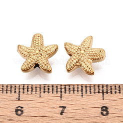 Бусины в форме морских звезд из нержавеющей стали 304 STAS-T072-60G