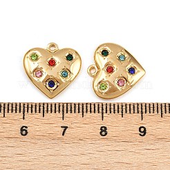 Подвески со стразами из нержавеющей стали 304&nbsp;STAS-I352-10G-02