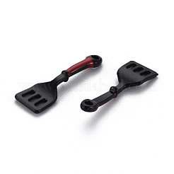 Spruzzare ciondoli smaltati in lega verniciati&nbsp;ENAM-N055-023-B01-NR