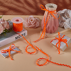 Лента из полиэстера с волнистой бахромой длиной 24~25 ярд.&nbsp;SRIB-GF0001-39F