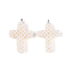 Подвески из натурального пресноводного жемчуга PEAR-S012-84