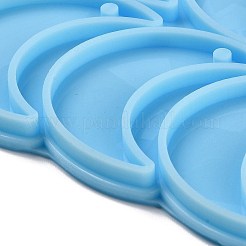 Голографический кулон в форме луны&nbsp;DIY-K063-11