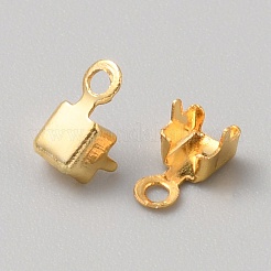 Supports de breloques de griffes en strass brtass&nbsp;KK-WH0044-160G-02