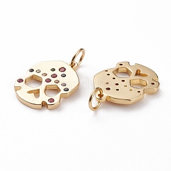 Латунные подвески из микро-паве KK-C100-12G