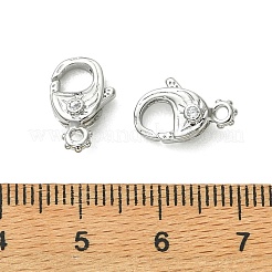 BHs mit Mikropavé-Fassung aus klaren Zirkonia und Karabinerverschluss&nbsp;XGRQ5F034-793P