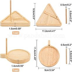 2 комплект деревянного ткацкого станка для бисероплетения TOOL-NB0001-63