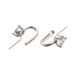 925 подвеска из стерлингового серебра с кубическим цирконием STER-R011-08P