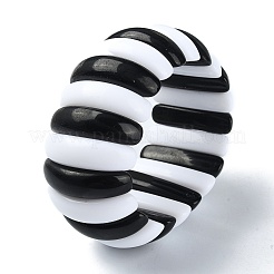 Эластичный браслет из акриловых бусин с имитацией драгоценных камней&nbsp;BJEW-B074-01B