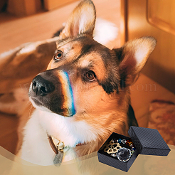 1 шт. латунные подвески в виде отпечатков лап&nbsp;AJEW-DR0002-34