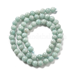 Природных амазонит бисер нитей G-L618-A01-6mm