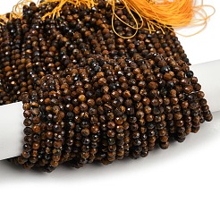 Природных тигровый глаз бисер нитей&nbsp;LS-G-L628-B03-6mm