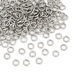 Открытые соединительные кольца из нержавеющей стали марки 304&nbsp;X-STAS-J013-5x0.9mm-01