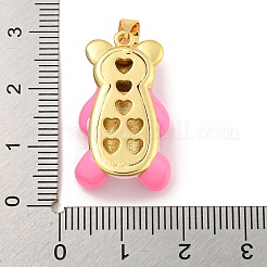 Стеллаж гальванический латунный с эмалевыми подвесками KK-B091-20G-03