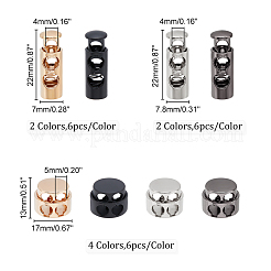 48 шт. 8 стиля пружинных замков из сплава DIY-WR0001-99