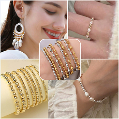 2400 шт. 4 цвета круглые пластиковые бусины-разделители ccb&nbsp;CCB-PA0001-05B