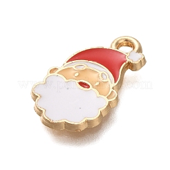 Новогодняя тема сплава эмали подвески FIND-M039-02J