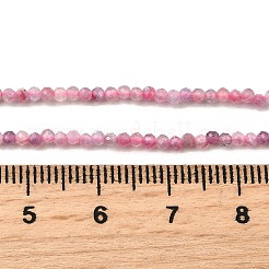 Natürliche rosa Turmalin Perlen Stränge&nbsp;G-N342-33A