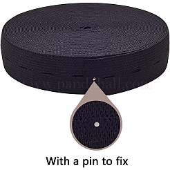 Плоский полиэстер эластичный шнур и резиновые кнопки OCOR-BC0012-17-25mm