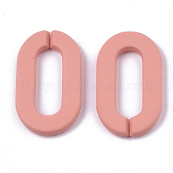 Anneaux de liaison en acrylique opaque peint à la bombe&nbsp;OACR-N009-002A-A12