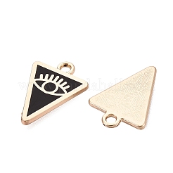 Pendentifs d'émail en alliage&nbsp;ENAM-Q002-08G-05
