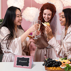 Прямоугольные бумажные карточки для рассадки гостей&nbsp;AJEW-WH0348-896