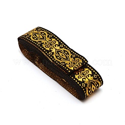 Репсовая лента из полиэстера и шелка в этническом стиле OCOR-WH0075-05B