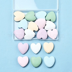 18шт 6 цвета деревянные бусины WOOD-FS0001-44