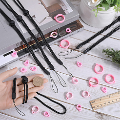 6шт регулируемый ремешок на шею из полиэстера DIY-GF0008-17B