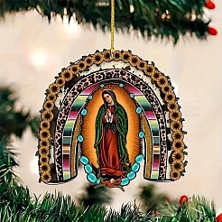 Акриловые подвесные украшения Девы Марии PW-WGC7DE6-01