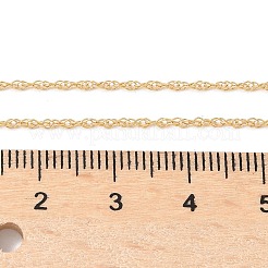 Латунные цепочки из сингапура для женщин и мужчин NJEW-Z068-10G