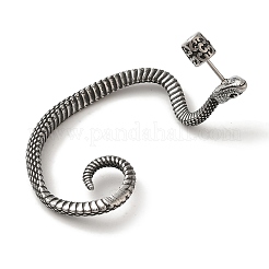Manschettenohrringe aus chirurgischem Edelstahl 316&nbsp;EJEW-E300-22AS-01
