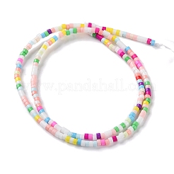 Бусы лэмпворк ручной работы LAMP-L078-008F