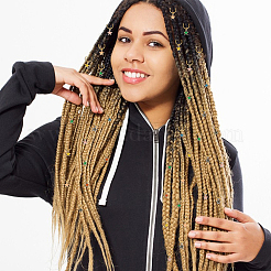 Сплав эмали дреды бусины HJEW-AB00146