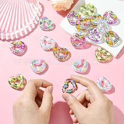 Прозрачные акриловые бусины&nbsp;OACR-CJC0006-26