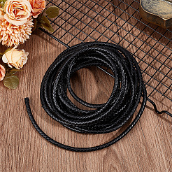 5-метровый плетеный кожаный шнур с сердечником&nbsp;WL-BBC0001-01C-02