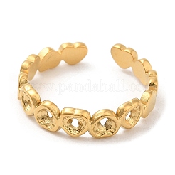 Кольца-манжеты в форме сердца из нержавеющей стали 304 для женщин STAS-D085-16G