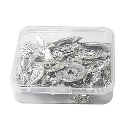 48шт 6 стиля подвески из сплава в тибетском стиле FIND-FS0001-49