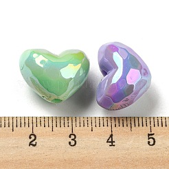 Непрозрачные акриловые бусины с УФ-покрытием OACR-E031-09